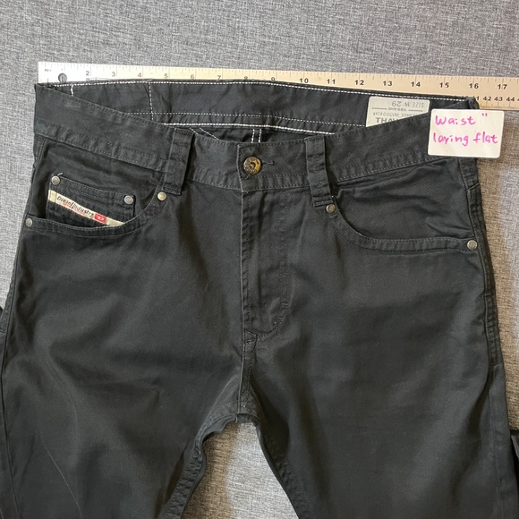 Diesel Thavar-A Stretch Slim Skinny Pants - Men's Size 29*31 - Black - Picture 8 of 13